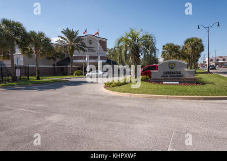 Polizei Leesburg, Florida USA Stockfoto