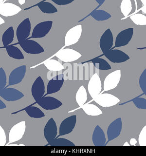 Nahtlose Hintergrund mit Naturmotiven Stockfoto