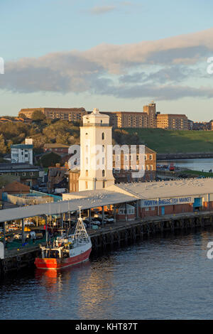 Fischmarkt, North Shields, Northumberland, England, Großbritannien Stockfoto