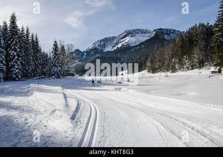 Zugriff auf das Netzwerk der preisgekrönten über 229,1 km hier im Ausseerland - Salzkammergut. Stockfoto