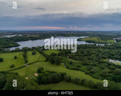 Pennington Flash County Park und Naturreservat im Leigh, Greater Manchester, England, Großbritannien Stockfoto