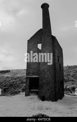 Wheal Betsy Pumpenhaus, Mary Tavy, Devon Stockfoto