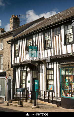 Großbritannien, England, Norfolk, Thetford, White Hart Street, Ancient House Museum Stockfoto