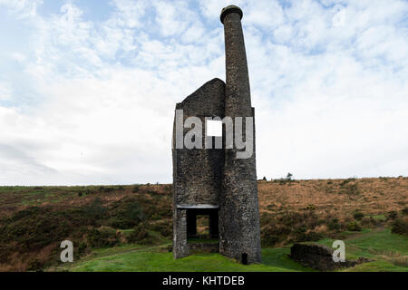 Wheal Betsy Pumpenhaus, Mary Tavy, Devon Stockfoto