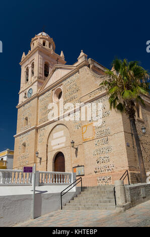 La Iglesia de la Encarnación (Inkarnation Kirche), Almuñécar, Spanien Stockfoto