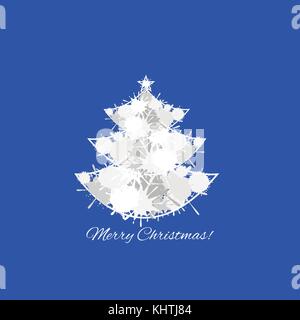 Frohe Weihnachten Abbildung Stock Vektor