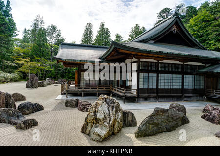 Kongobuji Tempel Traditionelle japanische Haus Gebäude Tempel mit Stockfoto