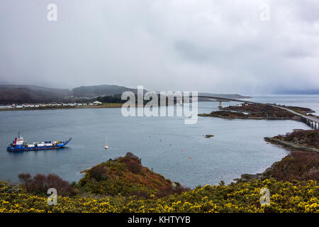 Skye Bridge, Kyle von lochalsh, Wester Ross, Schottland, Vereinigtes Königreich Stockfoto