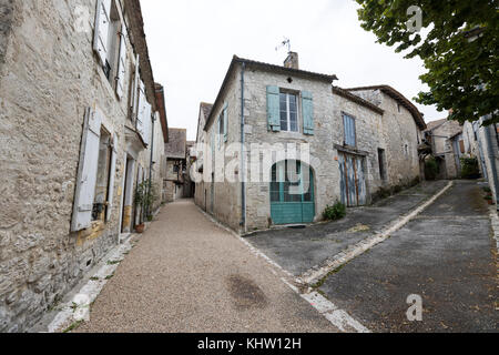 Issigeac, mittelalterliches Dorf in Périgord, Nouvelle-Aquitaine, Frankreich Stockfoto