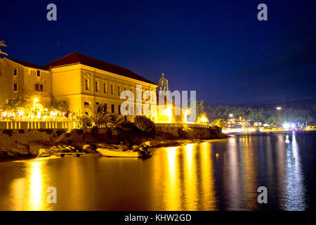 Insel Vis Abend, Kvarner Archipel von Kroatien Stockfoto