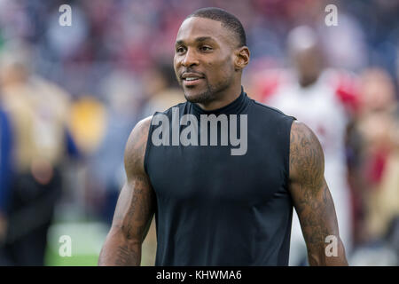 Houston, TX, USA. 19 Nov, 2017. Arizona Cardinals cornerback Patrick Peterson (21.) Nach einem NFL Football Spiel zwischen der Houston Texans und die Arizona-kardinäle an NRG Stadion in Houston, TX. Die Texaner gewannen das Spiel vom 31. bis 21. Trask Smith/CSM/Alamy leben Nachrichten Stockfoto