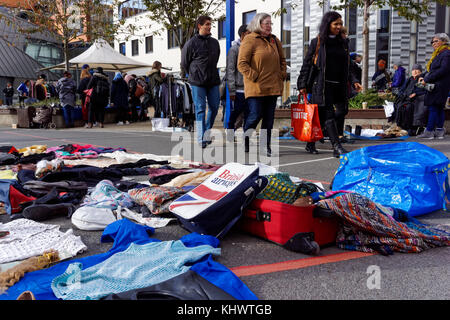 Hauptstadt Carboot Verkauf in Pimlico, London, England Vereinigtes Königreich Großbritannien Stockfoto