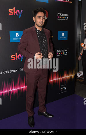 Red Carpet ARIAS Audio Radio Industry Awards 2017 mit: Yasser Where: Leeds, North East Lincolnshire, Vereinigtes Königreich Wann: 19 Oct 2017 Credit: WENN.com Stockfoto