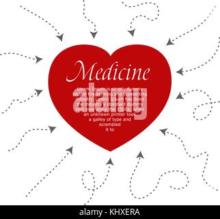 Infografik Pfeile. Vector Illustration dynamischen pfeilsymbol iso Stock Vektor