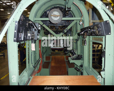 Handley Page Hampton fueslage in der Restaurierung an der RAF Cosford Conservation Centre, Shropshire Stockfoto