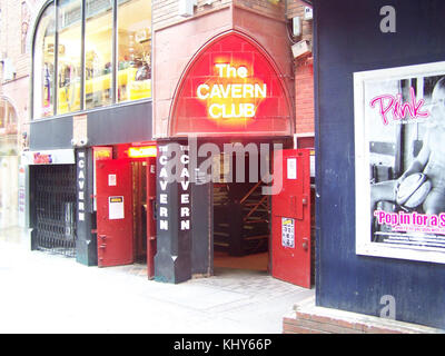 Liverpool cavernclub Stockfoto