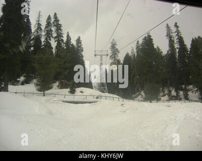 Gulmarg Gondel Stockfoto