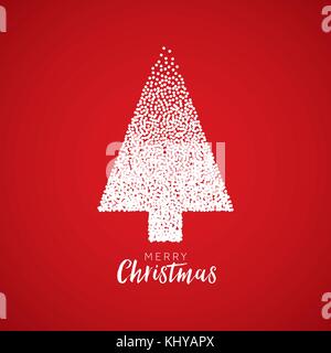 Weihnachten Baum Vektor glitzer Hintergrund Stock Vektor
