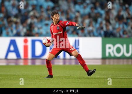 Kanagawa, Japan. November 2017. Masaaki Higashiguchi (Gamba) Fußball/Fußball : 2017 J1 League Spiel zwischen Kawasaki Frontale 1-0 Gamba Osaka im Todoroki Stadium in Kanagawa, Japan . Quelle: AFLO/Alamy Live News Stockfoto