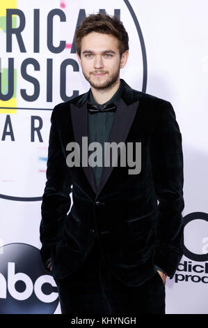 Zedd nimmt am 19. November 2017 an den American Music Awards 2017 im Microsoft Theater in Los Angeles Teil. | Verwendung weltweit Stockfoto