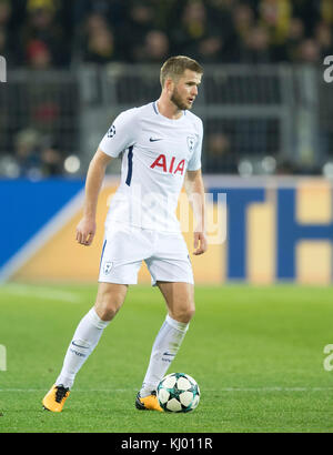 Dortmund, Deutschland. November 2017. Eric DIER (Spurs) Aktion, Fussball Champions League, Vorrunde, 5. Spieltag Borussia Dortmund (DO) - Tottenham Hotspur (Spurs) 1:2, am 21.11.2017 in Dortmund/Deutschland. |Nutzung weltweit Guthaben: dpa/Alamy Live News Stockfoto