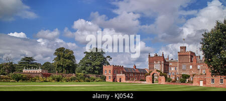 England, East Riding von Yorkshire, Skirlaugh, Burton Constable Hall, großen Elisabethanischen Country House in einem Park mit einer Fläche von 300 Hektar. Stockfoto