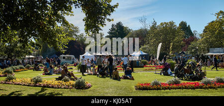 England, NorthYorkshire, Harrogate, Kurstadt, Valley Gardens, Familie Spaß Festival Stockfoto