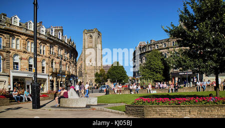 England, NorthYorkshire, Harrogate, Kurort, Montpellier Viertel, St. Peter Kirche Stockfoto