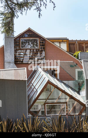 Er gehry Residence ist der Architekt Frank Gehry eigenen Haus. Es war ursprünglich eine Erweiterung, entworfen von Gehry und gebaut, um eine bestehende niederländische Kolonialzeit Stockfoto