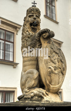 Innenhof der Hofburg in Wien, Österreich Stockfoto