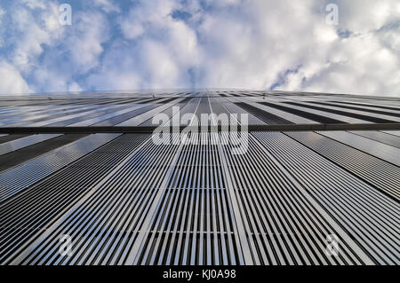 New York, New York - Januar 13, 2010: 7 World Trade Center, New York nach dem Wiederaufbau. Stockfoto