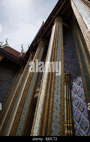 Der Grand Palace in Bangkok in Thailand, Asien Stockfoto