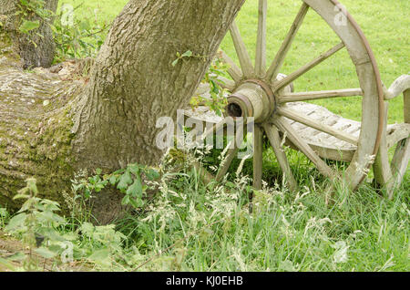 Die Fotografien auf der Isle of Wight, meist Farm und Cottages. Stockfoto