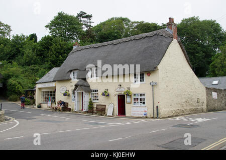 Die Fotografien auf der Isle of Wight, meist Farm und Cottages. Stockfoto