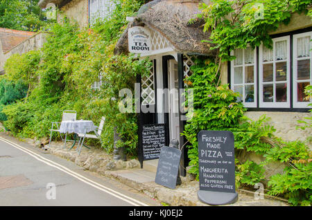 Die Fotografien auf der Isle of Wight, meist Farm und Cottages. Stockfoto