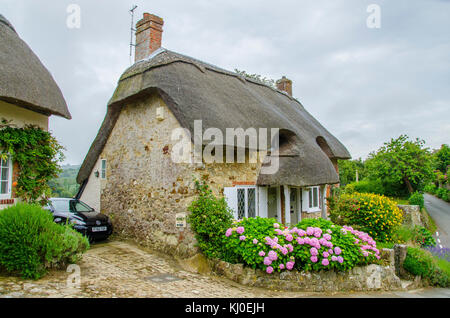 Die Fotografien auf der Isle of Wight, meist Farm und Cottages. Stockfoto