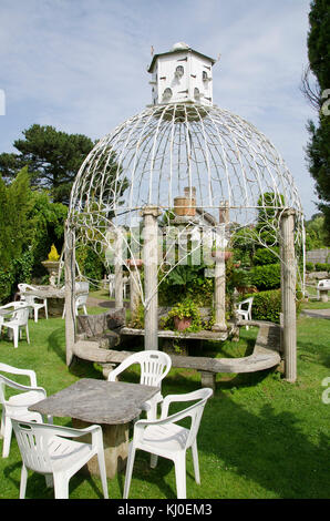 Die Fotografien auf der Isle of Wight, meist Farm und Cottages. Stockfoto