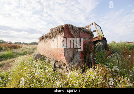 Die Fotografien auf der Isle of Wight, meist Farm und Cottages. Stockfoto