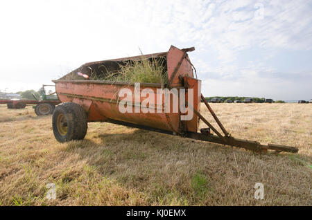Die Fotografien auf der Isle of Wight, meist Farm und Cottages. Stockfoto