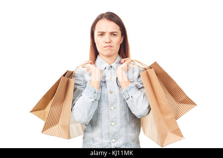 Junge Shopping Liebhaber Stockfoto