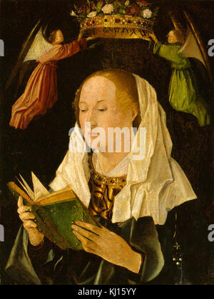 Antonello da Messina - The Virgin Mary Reading - Walters 37433 Stockfoto