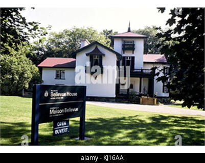 Bellevue House National Historic Site Stockfoto