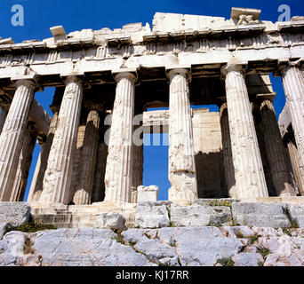 Die Akropolis in Athen Stockfoto