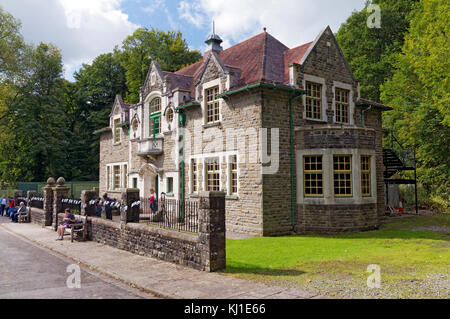 Oakdale Workmens Institut, St. Fagans National History Museum/Amgueddfa Werin Cymru, Cardiff, South Wales, UK. Stockfoto