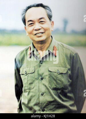 Võ Nguyên Giáp (1911-2013) Oberbefehlshaber der Vietnam Volksarmee Stockfoto