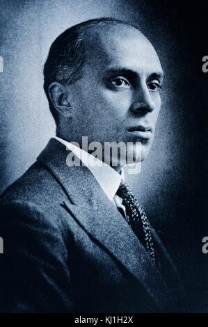 Jawaharlal Nehru (1889-1964), Premierminister von Indien und eine zentrale Figur in der indischen Politik vor und nach der Unabhängigkeit. 1930 Stockfoto