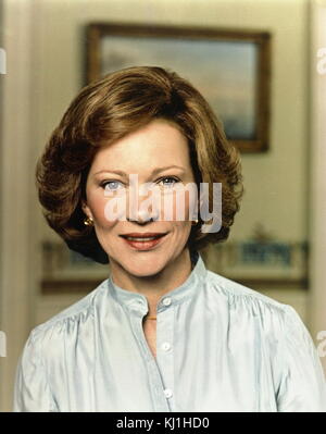 Rosalynn Carter (geb. 1927) Ehefrau von US-Präsident Jimmy Carter, der 39. Präsident der Vereinigten Staaten von 1977 bis 1981. Im Jahr 2002, Stockfoto