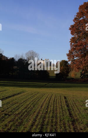 Wandern in der Nähe des Flusses orwell Suffolk Stockfoto