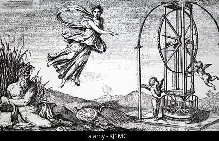 Frontispiz von Giuseppe Piazzi der Katalog der Sterne Positionen. Giuseppe Piazzi (1746-1826) ein italienischer Priester der Theatine, Mathematiker und Astronom. Vom 19. Jahrhundert Stockfoto