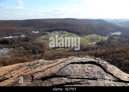 Blick von ramapo Torne, Harriman State Park, sloatsburg, NY, USA Stockfoto
